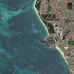 Hillarys High Resolution Satellite Map