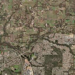 Jane Brook High Resolution Satellite Map