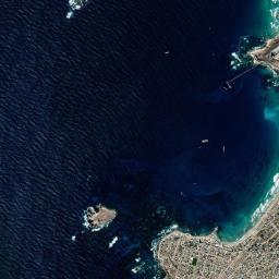 Los Vilos High Resolution Satellite Map