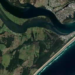 Harrington High Resolution Satellite Map