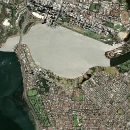 East Perth High Resolution Satellite Map