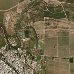 Río Tercero High Resolution Satellite Map