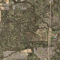 Hilbert High Resolution Satellite Map