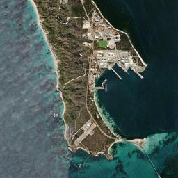 Garden Island High Resolution Satellite Map