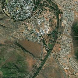 Graaff-Reinet High Resolution Satellite Map