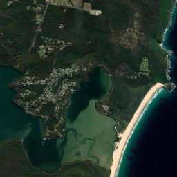 Smiths Lake High Resolution Satellite Map