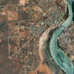 Port Augusta West High Resolution Satellite Map