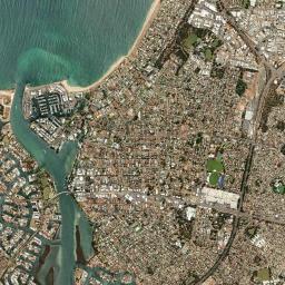 Mandurah High Resolution Satellite Map