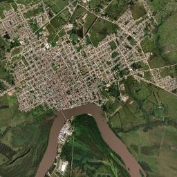 Jaguarão High Resolution Satellite Map