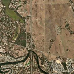 Ravenswood High Resolution Satellite Map