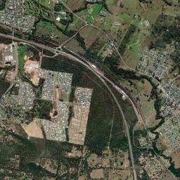 Greta High Resolution Satellite Map