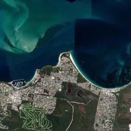 Shoal Bay High Resolution Satellite Map