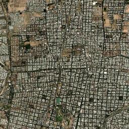 Las Heras High Resolution Satellite Map