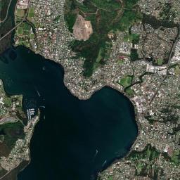 Lakelands High Resolution Satellite Map