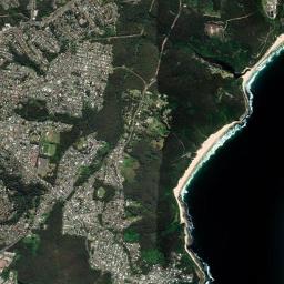 Kahibah High Resolution Satellite Map