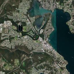 Toronto High Resolution Satellite Map