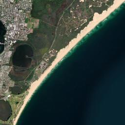 Belmont High Resolution Satellite Map