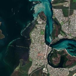 Swansea High Resolution Satellite Map