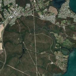 Morisset High Resolution Satellite Map
