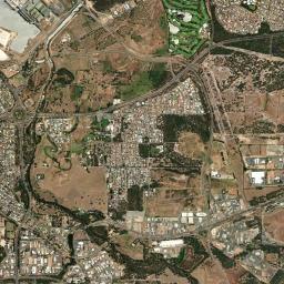 Glen Iris High Resolution Satellite Map