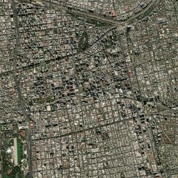 Santiago High Resolution Satellite Map