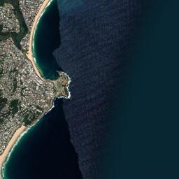 Terrigal High Resolution Satellite Map