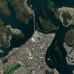 Blackwall High Resolution Satellite Map