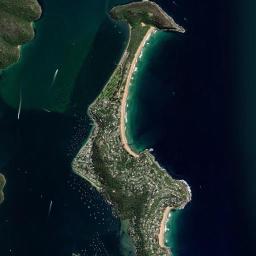 Whale Beach High Resolution Satellite Map