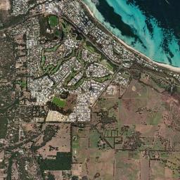 Dunsborough High Resolution Satellite Map