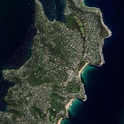 Bilgola Plateau High Resolution Satellite Map