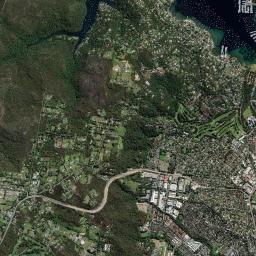 Bay View High Resolution Satellite Map