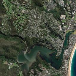 North Narrabeen High Resolution Satellite Map