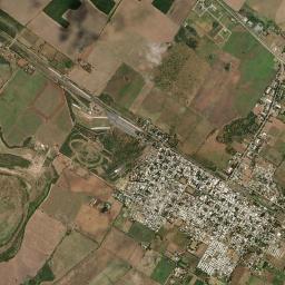 Justo Daract High Resolution Satellite Map