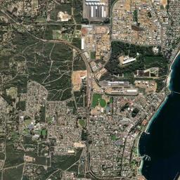 Nulsen High Resolution Satellite Map