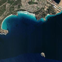 West Beach High Resolution Satellite Map