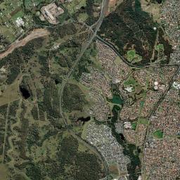 Elizabeth Hills High Resolution Satellite Map