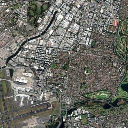 Mascot High Resolution Satellite Map