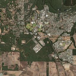 Margaret River High Resolution Satellite Map