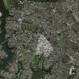 Beverly Hills High Resolution Satellite Map