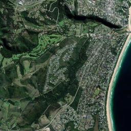 Plettenberg Bay High Resolution Satellite Map