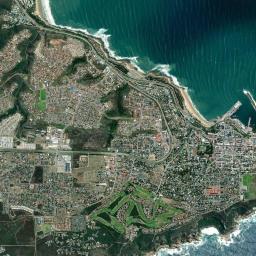 Mossel Bay High Resolution Satellite Map