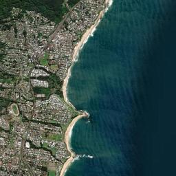 Thirroul High Resolution Satellite Map