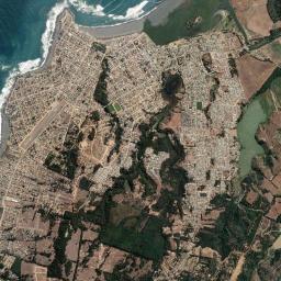 Pichilemu High Resolution Satellite Map