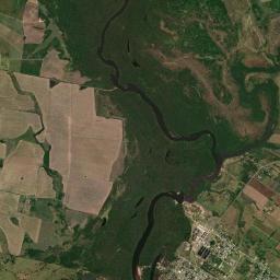 Aguas Corrientes High Resolution Satellite Map
