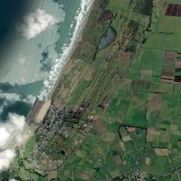 Ahipara High Resolution Satellite Map