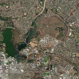 McKellar High Resolution Satellite Map