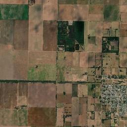 Caleufú High Resolution Satellite Map