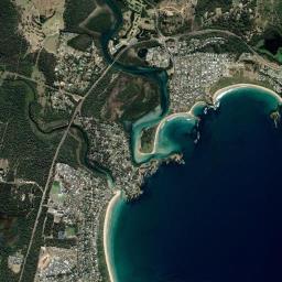 Tomakin High Resolution Satellite Map