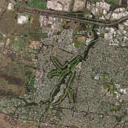 West Wodonga High Resolution Satellite Map