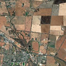 Bordertown High Resolution Satellite Map